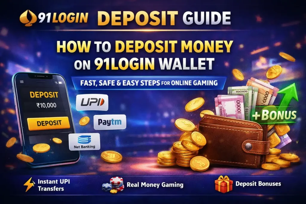 91Login Deposit