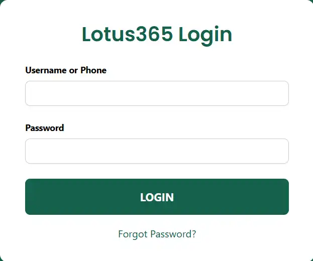 lotus365 blue login