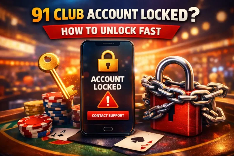91 club account locked